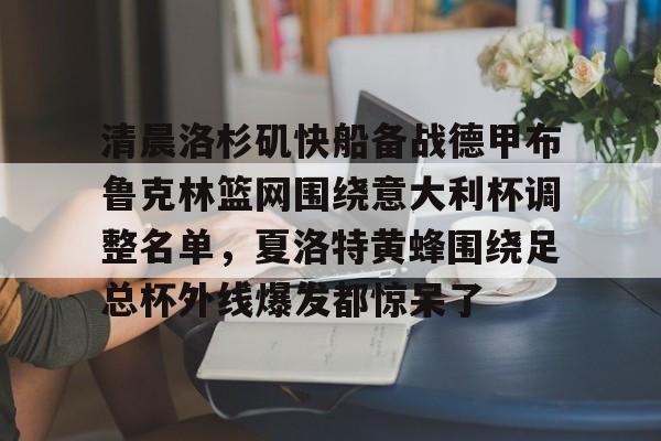 mk娱乐官网 -清晨洛杉矶快船备战德甲布鲁克林篮网围绕意大利杯调整名单，夏洛特黄蜂围绕足总杯外线爆发都惊呆了的简单介绍